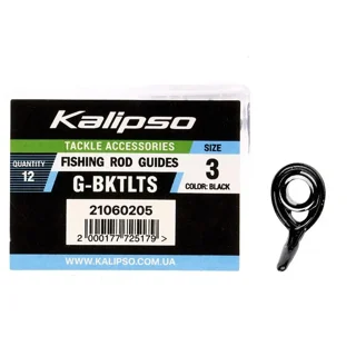 Кольцо Kalipso G-BKTLTS 3mm black (за 1шт)