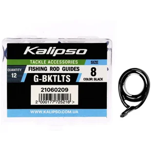 Кільце Kalipso G-BKTLTS 8mm black (за 1шт)