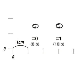 Кольцо заводное Decoy Quick Ring R-7 #0 8lb (15 шт/уп)