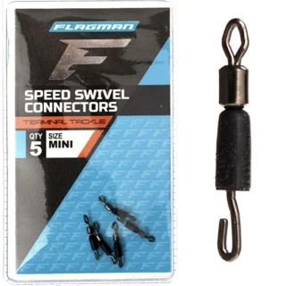 Коннектор для поводка быстросменный Flagman Speed ​​Swivel Connectors Mini