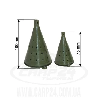 Годівниця прямовисна неоснащена-100мм