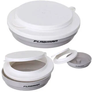 Коробка для наживки Flagman кругла 0.25л