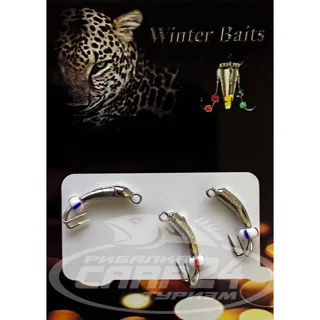 Коза-банан Winter Baits з петлею гальваніка Ø 2 нікель Вага: 0.3 г №113