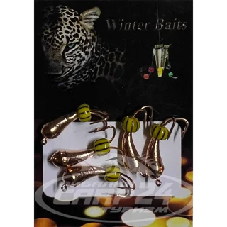 Коза-банан Winter Baits з петлею гальваніка Ø 1,5 мідь Вага: 0.2 г №109