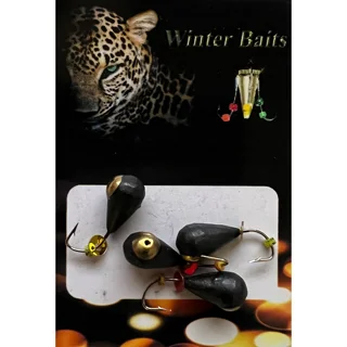 Крапля з отвором Winter Baits, з коронкою Ø 3 Вага: 0.6 г №143