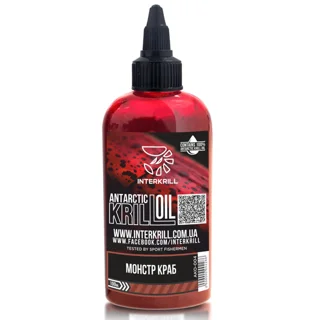 Крилевое Масло Interkrill (Krill Oil) Монстр Краб 100 мл