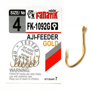 Гачок Fanatik AJI FEEDER GOLD FK-1092G №4