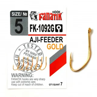 Гачок Fanatik AJI FEEDER GOLD FK-1092G №5