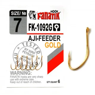 Гачок Fanatik AJI FEEDER GOLD FK-1092G №7