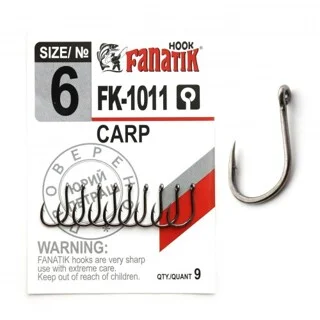 Крючок Fanatik CARP FK-1011 №6