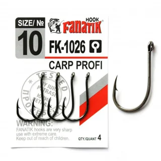 Крючок Fanatik CARP PROFI FK-1026 №10