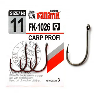 Крючок Fanatik CARP PROFI FK-1026 №11