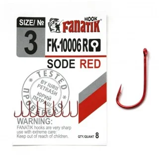 Крючок Fanatik SODE RED FK-10006R №3