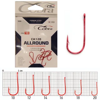 Гачки Cobra Allround CA120 №16 (10 шт)