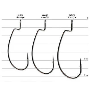 Гачок Decoy Worm18 #6/0 (4 шт/уп)