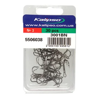 Трійники Kalipso 3001BN №3 (по штучному)