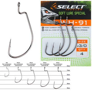 Гачок Select WH-91 1/0. 5 шт/уп
