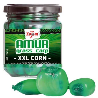 Amur - Grass Carp XXL Corn, 220ml (125g) (натуральна дипована кукурудза великого розміру на амура)