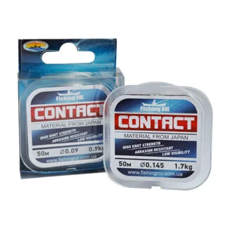 Волосінь поводкова Contact Fishing ROI 0,18мм 2,4кг 50м