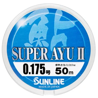 Жилка Sunline Super Ayu II 50м HG #0,175 0.069мм 0,42кг
