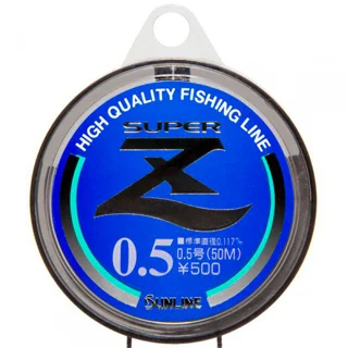 Жилка Sunline SUPER Z HG 50м #0.5/0.117мм 1,28кг