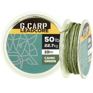Лідкор GC G.Carp Leadcore 10м 50lb Caмo Green( без свинцю)