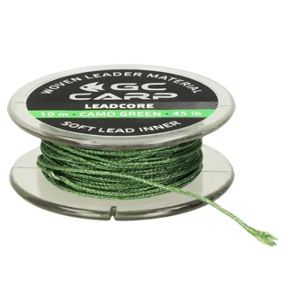 Лидкор GC G.Carp Leadcore 10м 50lb Caмo Green(зі свінцем)