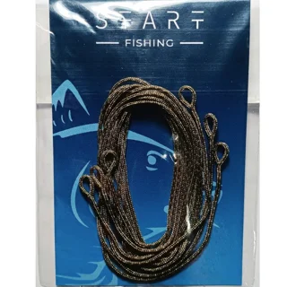 Лідкор Start Fishing із заведеними петлями 65 LB із швидкознімним вертлюгом (2 шт/уп)