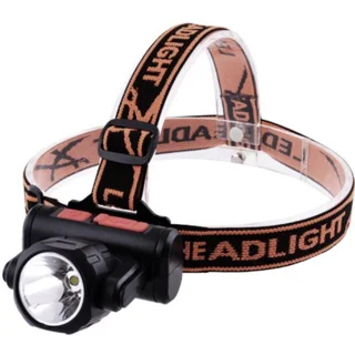 Ліхтар налобний BL-2001-LM+COB, вбудований акумулятор, ЗУ micro USB, шт