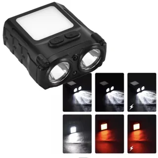 Ліхтар налобний SH-T808-2XPE+20SMD (white+red) Motion Sensor Li-Ion акумулятор ЗУ Type-C Box, шт