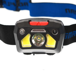 Фонарик налобный Flagman Head Lamp 6 режимов (sensor) с аккумулятором
