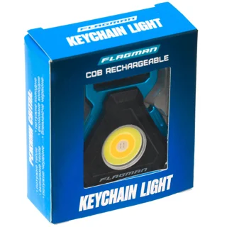 Ліхтарик-брелок Flagman Keychain Light 6 режимів з акумулятором