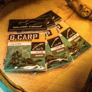 Лінтяйка GC G.Carp D-Rig Kickers S(10шт)Khaki