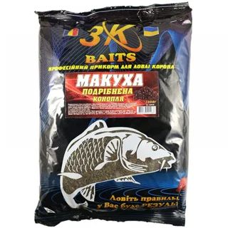 Макуха смажена подрібнена (конопля), 1000 г