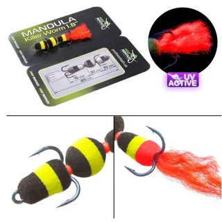 Мандула Killer Worm 3 сегмента 908 micro (45мм) 1,8&quot;