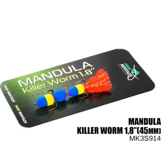 Мандула Killer Worm 3 сегмента 914 micro (45мм) 1,8&quot;