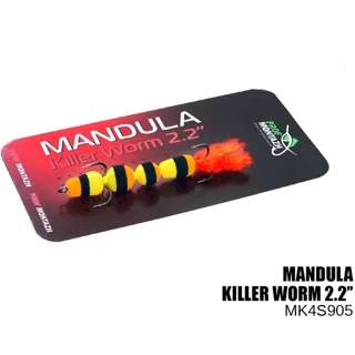 Мандула Killer Worm 4 сегмента 905 micro (55мм) 2,2&quot;