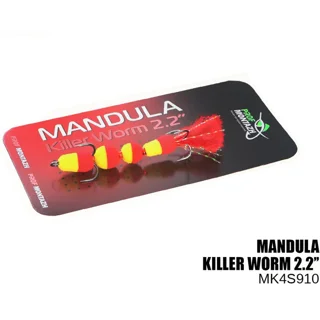 Мандула Killer Worm 4 сегмента 910 micro (55мм) 2,2&quot;