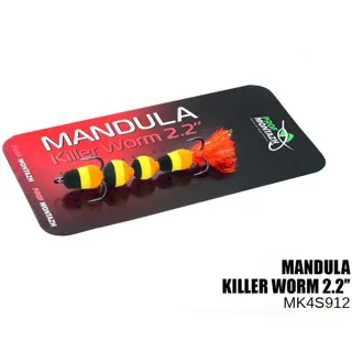Мандула Killer Worm 4 сегмента 912 micro (55мм) 2,2&quot;