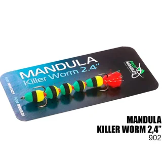 Мандула Killer Worm 5 сегментов 902 micro (60мм) 2,4&quot;