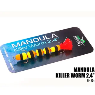 Мандула Killer Worm 5 сегментов 905 micro (60мм) 2,4&quot;