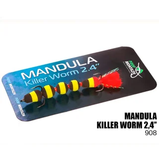 Мандула Killer Worm 5 сегментов 908 micro (60мм) 2,4&quot;
