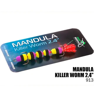 Мандула Killer Worm 5 сегментов 913 micro (60мм) 2,4"
