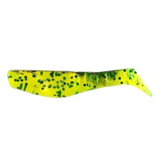 Силікон Manns Predator 3 М-066 CHP салатовий прозорий із чорною точкою (за 1шт)