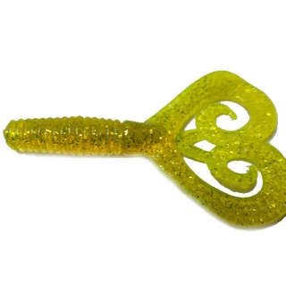 Manns Twister 023 M-023 FCH салатовий 70мм 20шт/уп