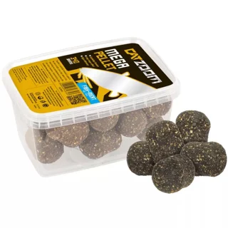 Мега пеллет для лову сома Carp Zoom Mega Pellet, 340g, fish-meat - "Риба-М"ясо" розмір: (30мм), вага: