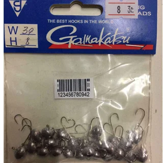 Мікро-джиг Gamakatsu на гачках №8 6г