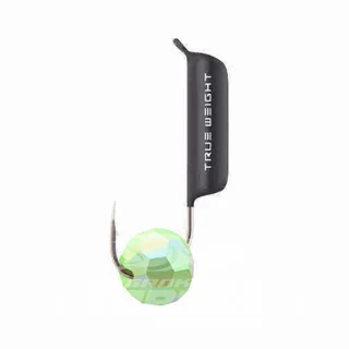 Морм. Вольф. &quot;ЦвяхКуля&quot; True Weight гвоздик d3,0мм Багатогранний зелений Вага: 0.85г №141