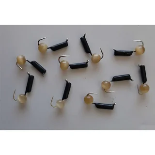 Мормышка вольфрамовая &quot;Кошачий глаз&quot; гвоздик d1,5мм кофейный Вес: 0.40 г