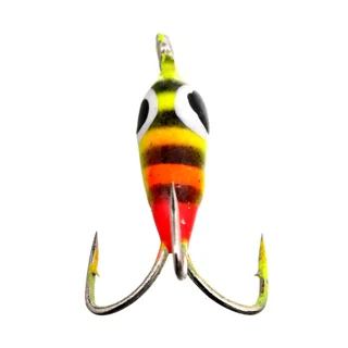 Мормишка вольфрамова &quot;Чорт з вушком крашений фосф UV&quot; d=3.0 525P №1